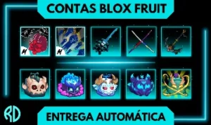 Blox Fruits - Conta Level 900+ Com Ghm E Fruta Mitica - Roblox