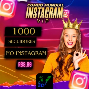 1k Seguidores no Instagram por 8,99 - Redes Sociais