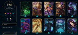 melhor preço, Conta lol com lindas skins. - League of Legends