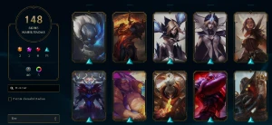 melhor preço, Conta lol com lindas skins. - League of Legends