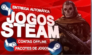 Conta Steam Offline (Qualquer Jogo De Sua Escolha)