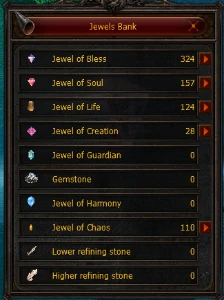 MUDREAM, vendo joias Servidor classic x5 - MU Online