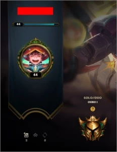 Conta smurf gold 1 61% de winrate (email nao confirmado) - League of Legends LOL