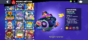 Conta brawl stars com passe Plus 3 lendários skin lendária
