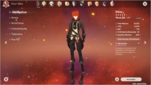 Diluc/Venti/Jean/AR 43 - Genshin Impact