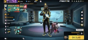 Conta Free fire gemada