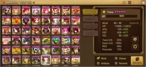 Conta late game summoner war - Ásia - Summoners War
