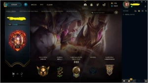CONTA DE LEAGUE OF LEGENDS (LOL)