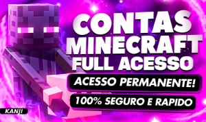 [R$ 39,00] Conta Minecraft Full Acesso Permanente!