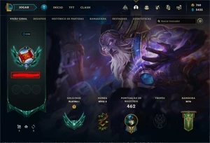 Conta PLATINA 1 - 241 SKINS + Todos CHAMPS - League of Legends LOL