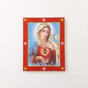 Poster Retrô S. C. de Maria - Artesanato e Personalizados