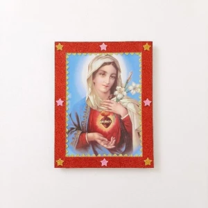 Poster Retrô S. C. de Maria - Artesanato e Personalizados