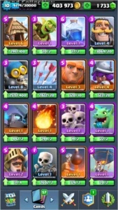 Conta Clash Royale NV 10