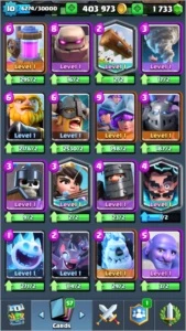 Conta Clash Royale NV 10