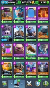 Conta Clash Royale NV 10