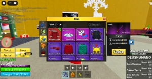 Blox Fruits - GH MAX - Buddha - Mini Yoru - Capa Natalina... - Roblox