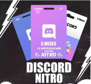Discord Nitro 1 Mês + 2 Impulsos + Ativação Instantânea - Premium