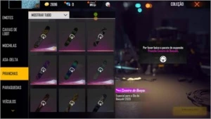 Conta muito antiga com skins raras - Free Fire