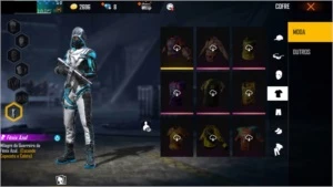 Conta muito antiga com skins raras - Free Fire
