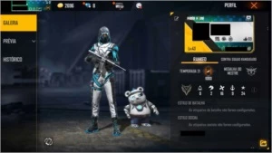 Conta muito antiga com skins raras - Free Fire