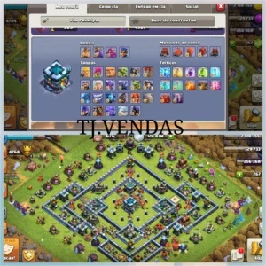 Centro de Vila  nivel 13 full - Clash of Clans