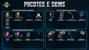 Keys De Pacote & Skins Brawlhalla (Entrega Automatica) - Gift Cards