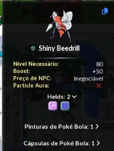 Conta pxg Naturia235 Emerald - PokeXGames