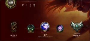 COnta prata - League of Legends LOL