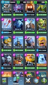 CONTA CLASH ROYALE