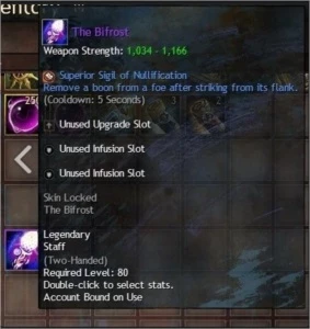 Guild Wars 2 Lendária - The Bifrost - Outros