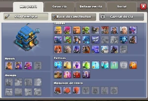 Conta Clash of Clans CV12