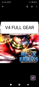 R$ 12,00!! Blox fruits contas v4 Full gear - Roblox