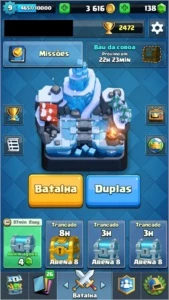 Conta Nível 9 - Arena 8 - 6 Lendárias - Clash Royale