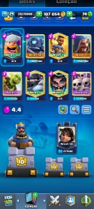 Conta de Clash Royale