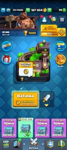 Conta de Clash Royale