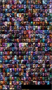 Conta LoL Colecionador 480k RP, 460 skins, Todos os Champs - League of Legends