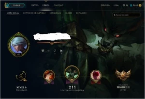 B2 - Skins Lendarias e Epicas + 57 Champs - League of Legends LOL