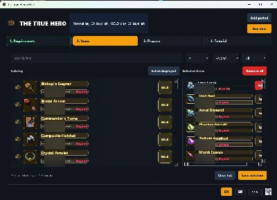 25/06 Gerador Item Funcionando No Mercado/Cubo Task Bar Hero