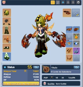 Conta Grand Chase Classic - Mari 680K Full Sr Guardiã Estela
