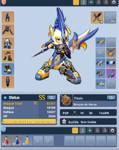 Conta Grand Chase Classic - Mari 680K Full Sr Guardiã Estela