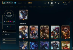 Conta Lol - 171 Skins, Elise Vitoriosa, Espólio Lotado, 360K - League of Legends