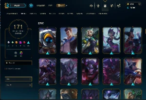 Conta Lol - 171 Skins, Elise Vitoriosa, Espólio Lotado, 360K - League of Legends