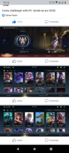 Conta wild rift Challenger - League of Legends: Wild Rift LOL WR