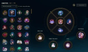 CONTA DE 2013, VARIAS SKINS E TODOS CAMPEÕES - League of Legends LOL
