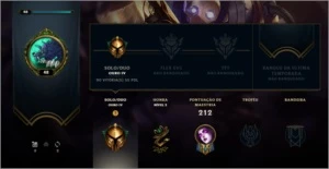 Conta de lol ouro 4 - League of Legends