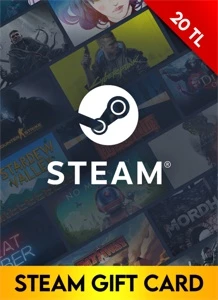 Gift Card Steam - TURQUIA - 20TL - Gift Cards