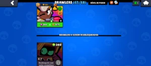 Conta Brawl Stars Full +9 /40 mil de ouro - 67/68 Brawlers
