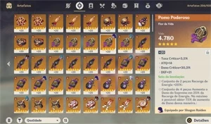 Genshin Impact - AR 58 -   14 Characters 5.  24 T4