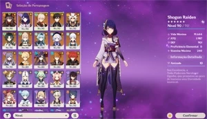 Genshin Impact - AR 58 -   14 Characters 5.  24 T4