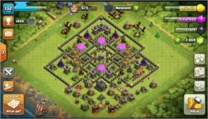 Cv9 quase full - Clash of Clans